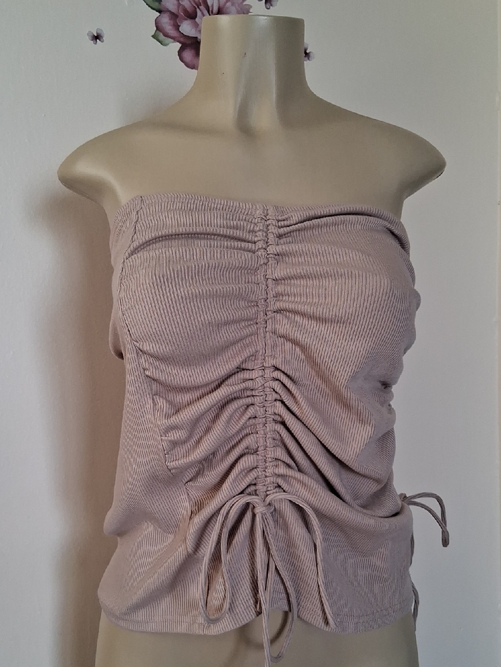Princess Polly Tube Top Adjustable Length Size 8